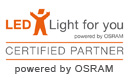 LED - Certified Partner by Osram